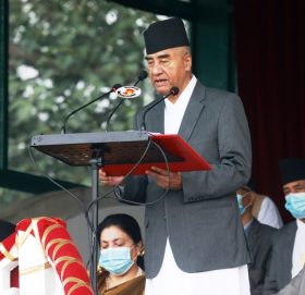 गणतन्त्रात्मक शासन व्यवस्थालाई थप सुदृढ गर्न सरकार प्रतिबद्ध छ : प्रधानमन्त्री