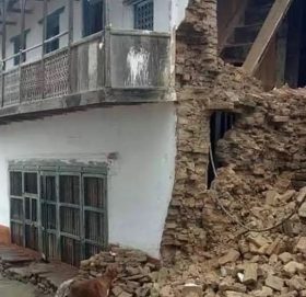 खोटाङ भूकम्प : दुई विद्यालय भवन, एक प्रहरी चौकी र चार सय ७५ घरमा क्षति