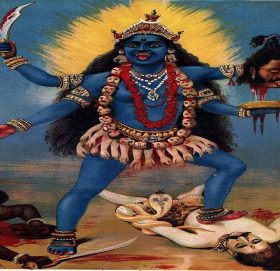 नवरात्रको सातौँ दिन गरियो कालरात्रि देवीको विशेष पूजा आराधना